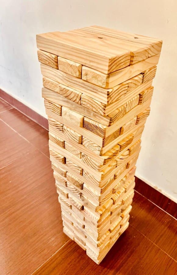 Tower Titans wooden game